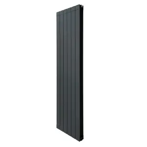 Aluminium Radiator - 1800mm x 475mm - Anthracite Grey