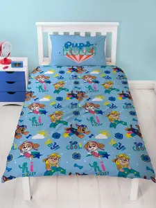 Paw Patrol Cool Single Duvet Cover and Pillowcase Set