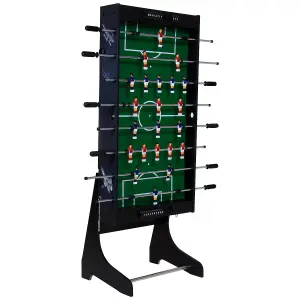 Charles Bentley Premium 4ft Football Table Folding Games Table Foosball Sports