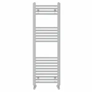 Right Radiators 1200x400 mm Straight Heated Towel Rail Radiator Bathroom Ladder Warmer Chrome