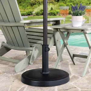 Sunjoy Universal Black 30 lb. Patio Umbrella Base