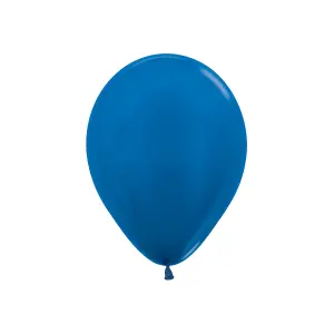 Sempertex Latex Balloons (Pack of 100) Blue (One Size)