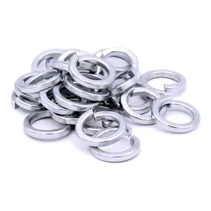 M10 Square Section Spring Locking Washers Stainless Steel A2 304 DIN 7980 Pack of 10