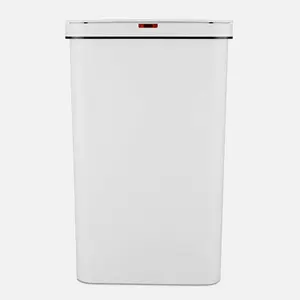 Tower T838005 Sensor Bin with Retainer Ring, Battery-Operated, 50L White