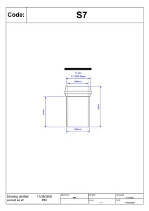 McAlpine S7 1.25" Pushfit Overflow Adaptor