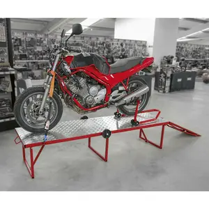 Versatile Folding Motorcycle Workbench with 360kg Capacity and 460mm Height