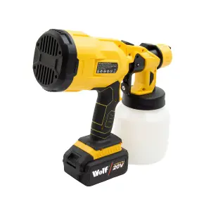 HVLP Electric Paint Sprayer Wolf 20v Cordless Spray Gun