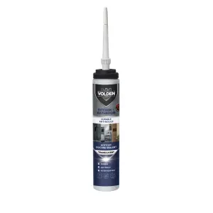 Volden Translucent Silicone-based Bathroom & kitchen Sealant, 200ml