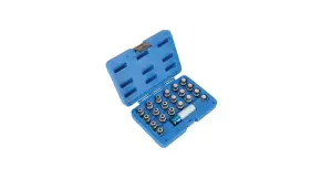 Laser Tools 6276 21pc Wheel Nut Key Set for BMW