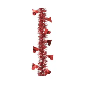 Unique Party Tinsel Garland Red (One Size)