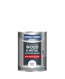 Johnstone's Hardwearing Non Drip Gloss Brilliant White 1.25L