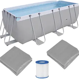 4x2m Premium Garden Pool with Pump & Accessories for Kids