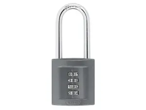 ABUS Mechanical 158/50HB50 50mm Combination Padlock (4-Digit) Long Shackle