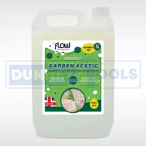 Garden Acetic Acid Concentrated Super Strength Vinegar Eco-Friendly Cleaning 5L