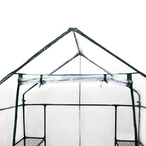 Oypla 3-Tier 4 Shelf Mini Walk-in Growhouse Garden Greenhouse