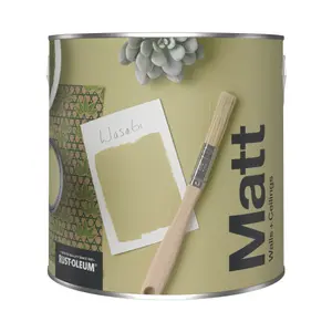 Rust-Oleum Washable Matt Wall Paint - Wasabi 2.5L