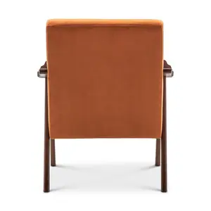 Velvet Orange Selma Accent Chair