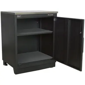 775mm Heavy Duty Modular Steel Floor Cabinet with Adjustable Shelf and Lock