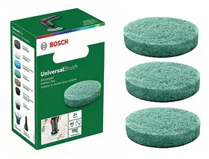 BOSCH Kitchen Pad (3/Pack) (To Fit: Bosch UniversalBrush Cordless Cleaning Brush)