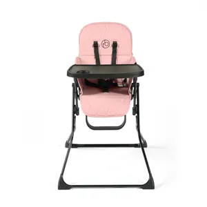 Flip Magic Fold Highchair Blush Pink