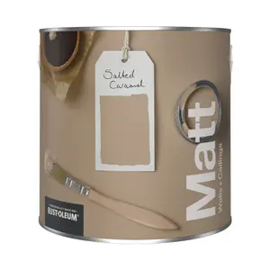 Rust-Oleum Washable Matt Wall Paint - Salted Caramel 2.5L