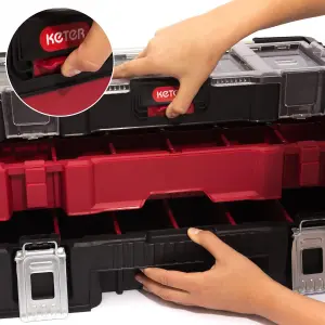 Keter Canti Trio Organizer 3-Layer Cantilever Toolbox