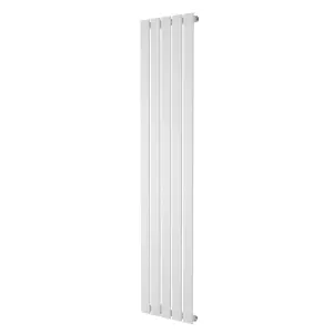 Porter White Single Vertical Flat Panel Radiator - 1600x340mm