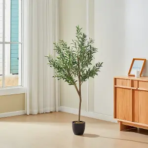 155cm H Garden Decoration Artificial Olive Tree with Pot