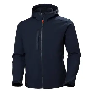 Helly Hansen Workwear Kensington Hood Softshell Jacket (Navy)  (Large)