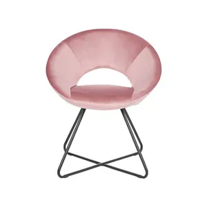 Medaryville Upholstered Dining Chair Pink