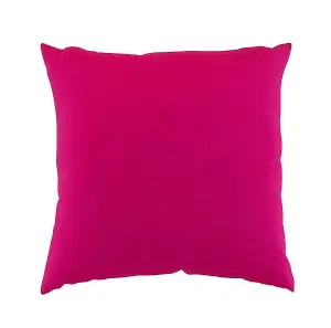 Scatter Cushion 12x12 Outdoor Garden Furniture Cushion (Pack of 4) - L30.5 x W30.5 cm - Hot Pink