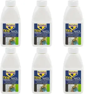 Bartoline 55878754 TX10 Paint & Varnish Stripper 500 ml               55878754 (Pack of 6)