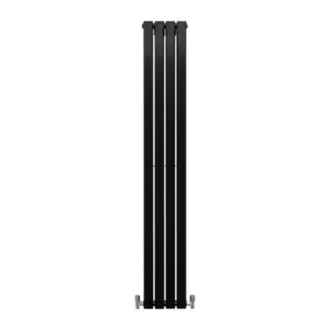 Designer Flat Radiator - 1800 x 280mm - Black