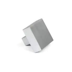 From The Anvil Satin Chrome Albers Cabinet Knob - 35mm