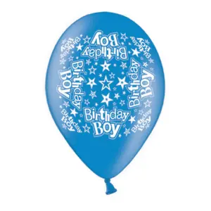 Simon Elvin 10 Inch Birthday Boy/Birthday Girl Latex Balloon Birthday Boy (One Size)