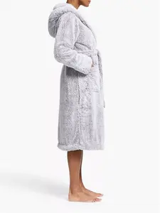 John Lewis Hi Pile Fleece Robe