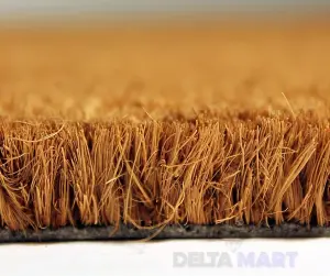 Natural Coir Mats with Durable PVC Backing 1MX6MX15MM