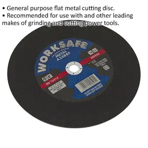 High-Performance Flat Metal Cutting Disc 300mm - Perfect for Angle Grinders