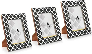 Penguin Home Photo Frame Criss - Cross Design