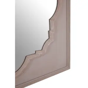 Interiors by Premier Gladys Fossil Grey Wall Mirror