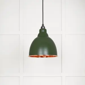 Hammered Copper Brindley Pendant in Heath