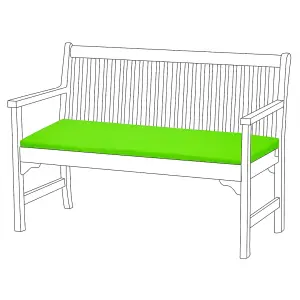 Lime Green Garden Bench Seat Cushion Non Slip Comfortable Patio Bench Cushions Swing Cushions