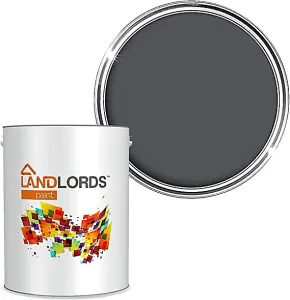 Landlords Anti Damp Paint Classic Grey Matt Smooth Emulsion Paint 5L