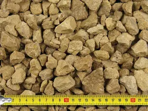 Limestone Cream Gravel 20mm - Bulk Bags (800kg)