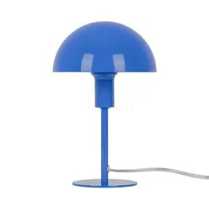 Nordlux Ellen Indoor Bedroom Living Dining Office Mini Table Lamp Light in Blue (Diam) 16cm