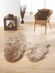 Mink Rug 70 x 175cm / Luxurious & Plush Rug for Elegant Spaces