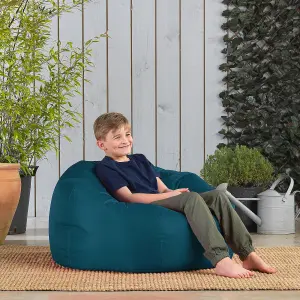 Veeva Teen Bean Bag Chair Teal Green Childrens Bean Bags