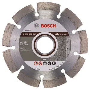 Bosch Professional Abrasive Diamond Cutting Disc - 115 x 22.23 x 6 x 7 mm Standard