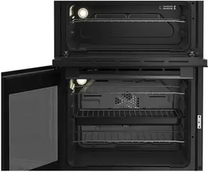 Blomberg HIN651N 60cm Double Oven Electric Cooker With Induction Hob Anthracite