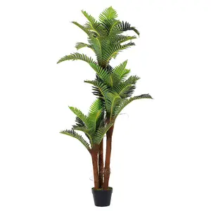 Artificial Plant Fake Fern Tree Fake Indoor Plant with Pot 150 cm